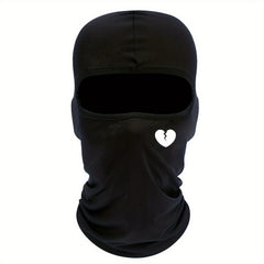 Unisex LOVE Print Casual Balaclava Cap For Outdoor Cycling