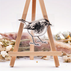 Bird Background Transparent Silicone Stamp