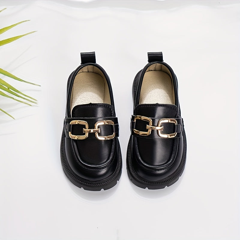 Girls Slip On Non Slip Horsebit Loafers for Kids