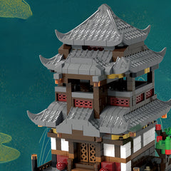 Beijing Ancient School Building Blocks Set - Halloween Christmas Gift