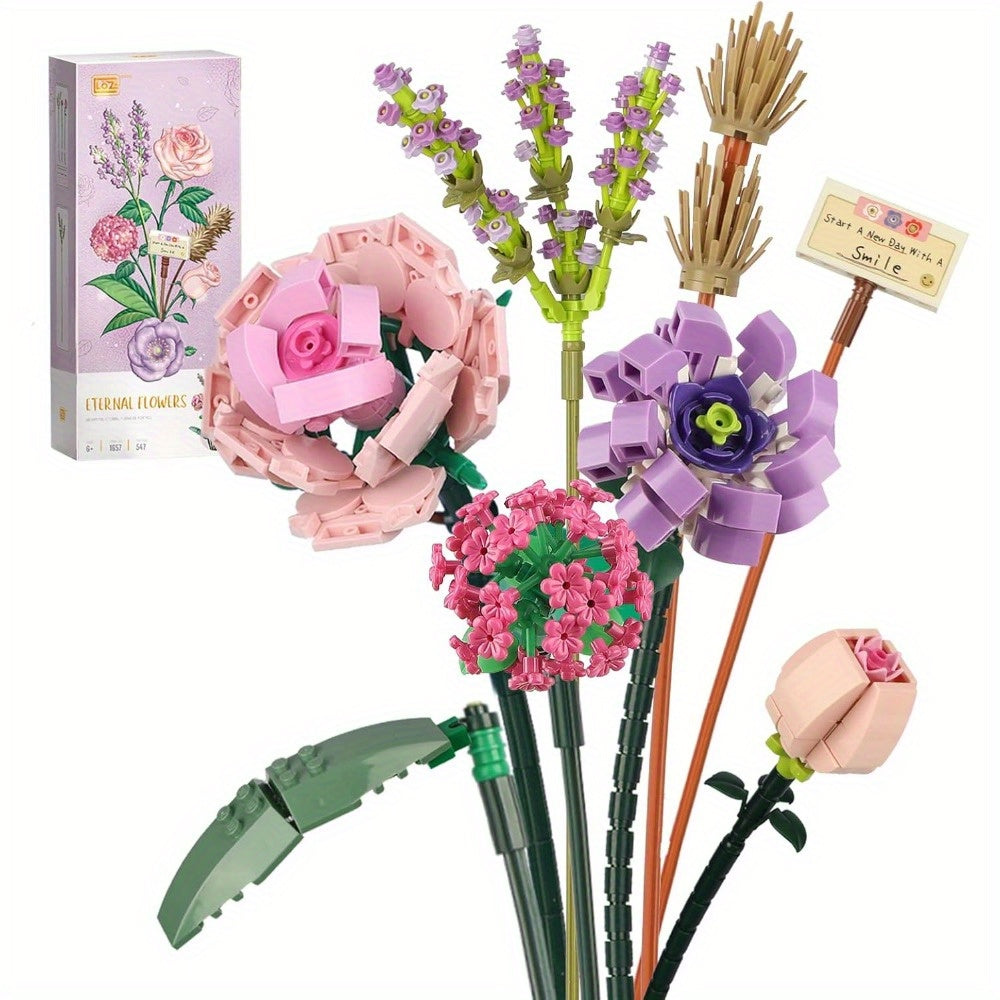 DIY Flower Bouquet Kit 547pcs for Birthday