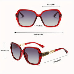 Cat Eye Polarized Sunglasses Gradient Lens Glasses UV400