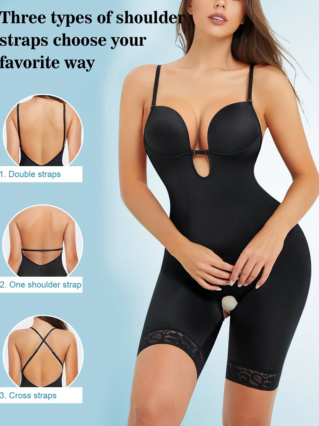 Sports Cami Shapewear Tummy Control Body Shaper Waist Trainer Romper