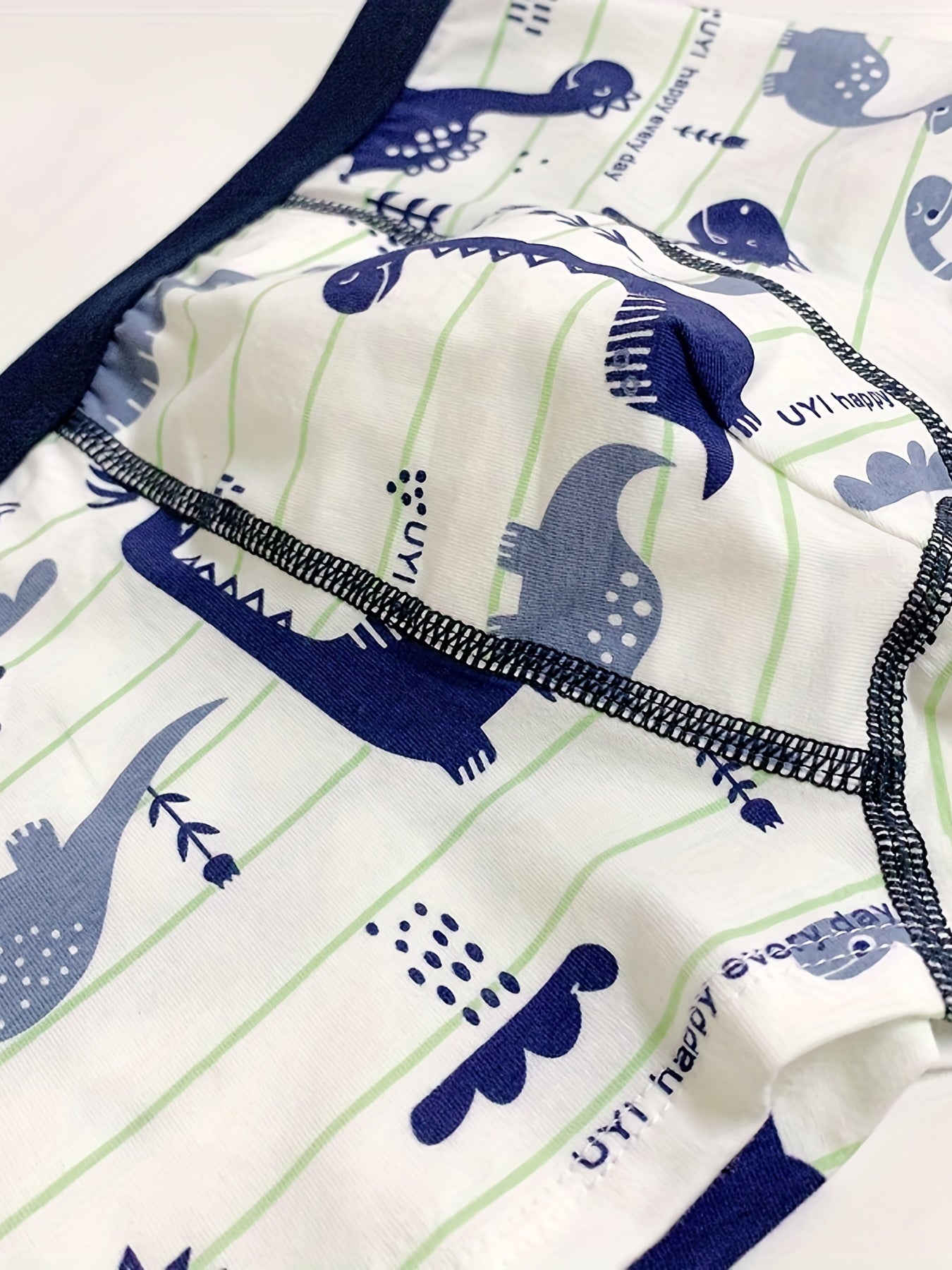 4pcs Boys Dinosaur Animal Cars Boxer Briefs