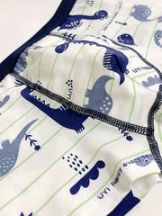 4pcs Boys Dinosaur Animal Cars Boxer Briefs