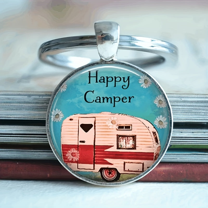 Retro Car Keychain Necklace for Boys and Girls