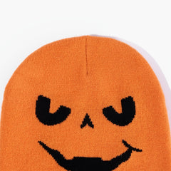 Funny Triangle Nose Knitted Jacquard Beanie Hat