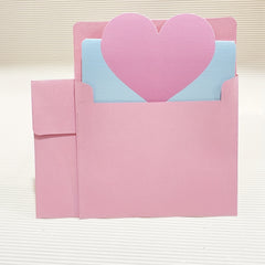 20 Pink Paper Envelopes for Small Items, Cards, Postcards