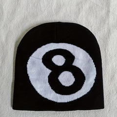 Hip Hop Knit Beanie Cap Men Women Warm Candy Y2K Skull Hat