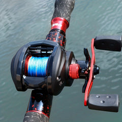 Ergonomic Spincast Reel w/ 7.1:1 Gear Ratio Anti-Broken Line Fishing Reel