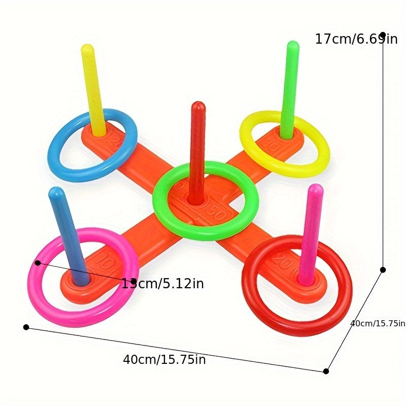 Ring Toss Game - Ideal Gift for Kids' Developmental Skills