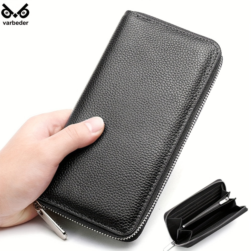 Lychee Texture Leather Long Women's Wallet 019