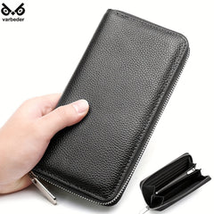 Lychee Texture Leather Long Women's Wallet 019