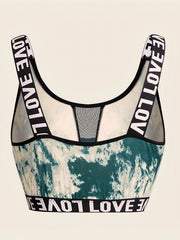 Sleeveless Crop Top Women's Sleepwear