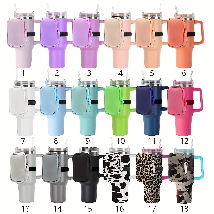 KFQ 40oz Water Bottle Body Bag Sports Casual Arm Wrist Mini Bag
