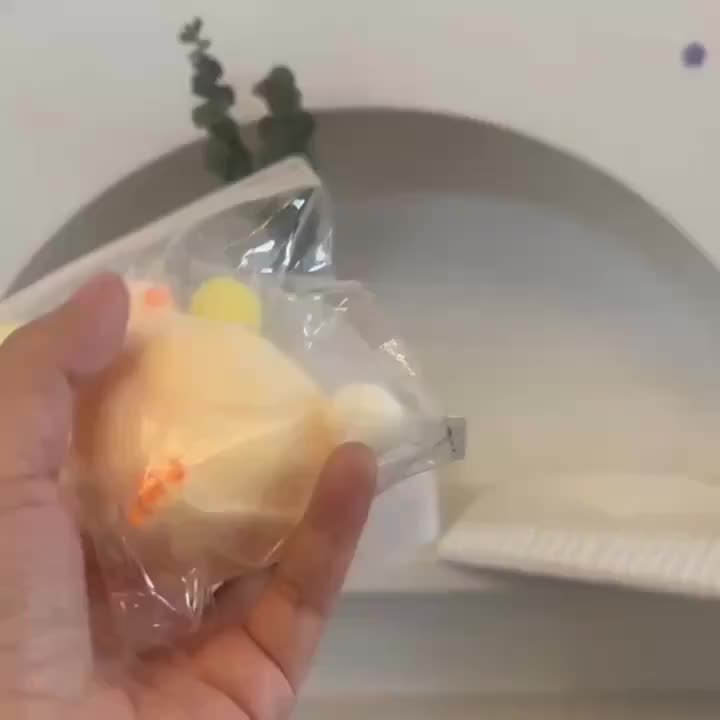 Soft Yellow Silicone Rubber Chicken Stress Reliever Toy