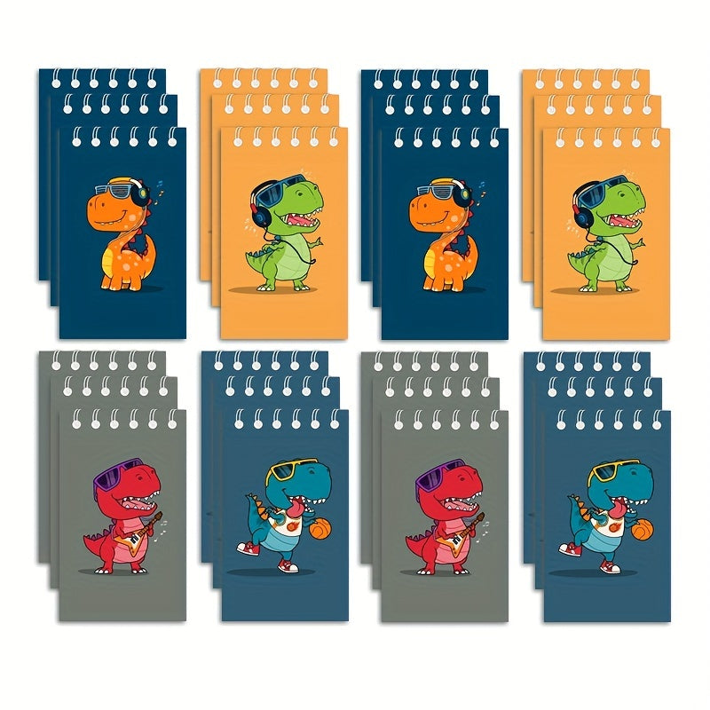 12 Mini Dinosaur Notebooks Notepad for Students
