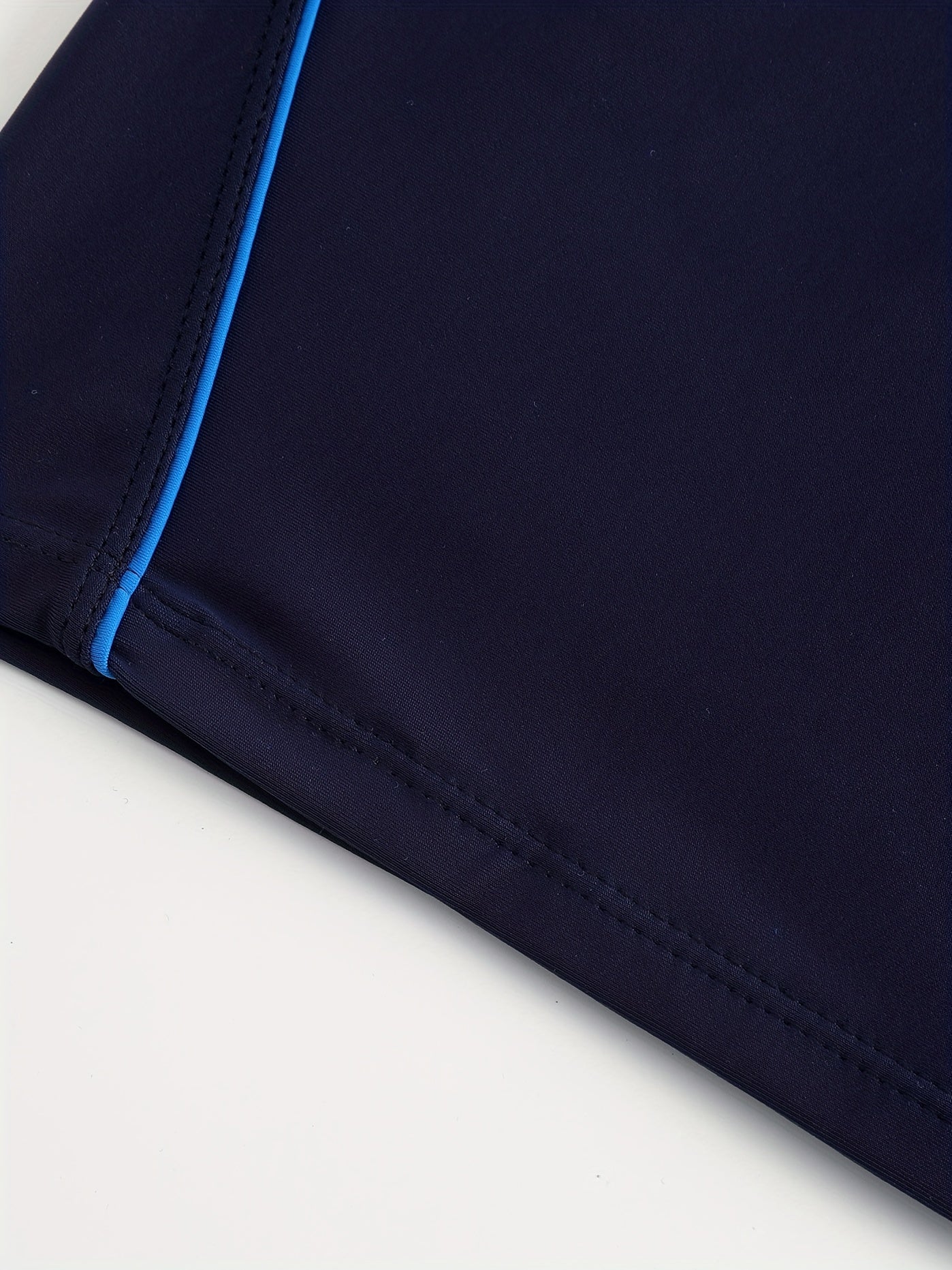 Quick drying Drawstring Men's Swim Trunks Block Board Shorts Swimwear