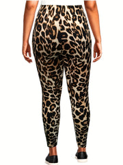 Leopard Print Skinny Leggings