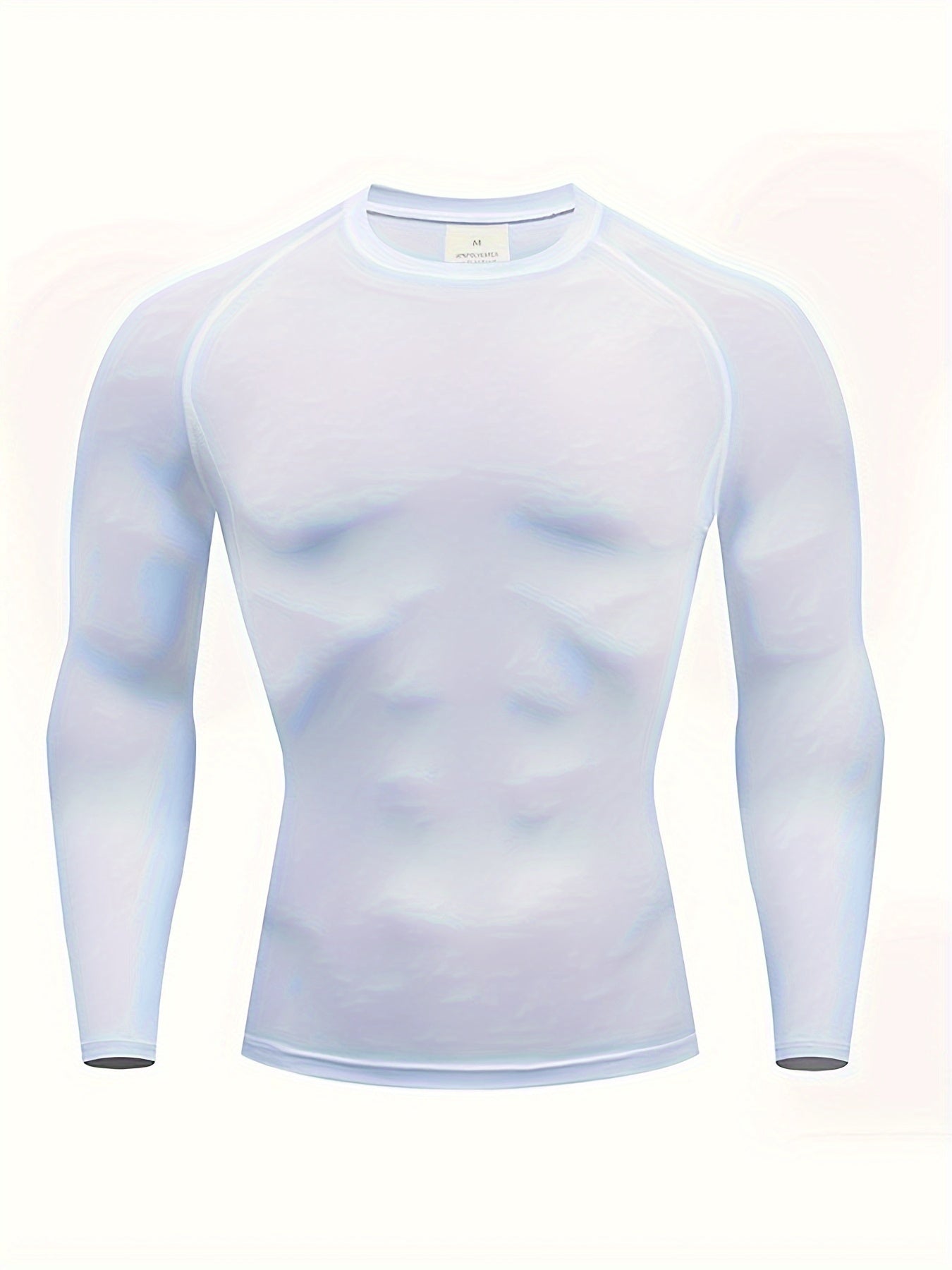 Men's Fitness Top Long Sleeve Quick Drying Training Basic Layer