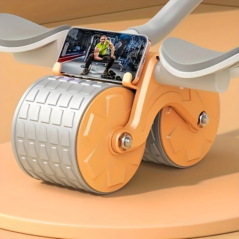Automatic Rebound Abdominal Wheel With Elbow Support - Home Fitness Equipment