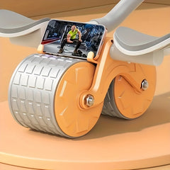 Automatic Rebound Abdominal Wheel With Elbow Support - Home Fitness Equipment