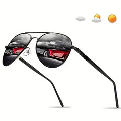Men's Polarized Sunglasses Large Frame Driving Glasses