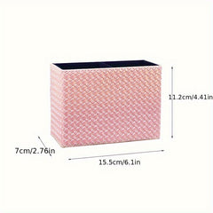 Creative Pen Holder Large Capacity Colored Pencil Bag