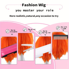 Men's Anime Short Wig Costume Wigs For Parties