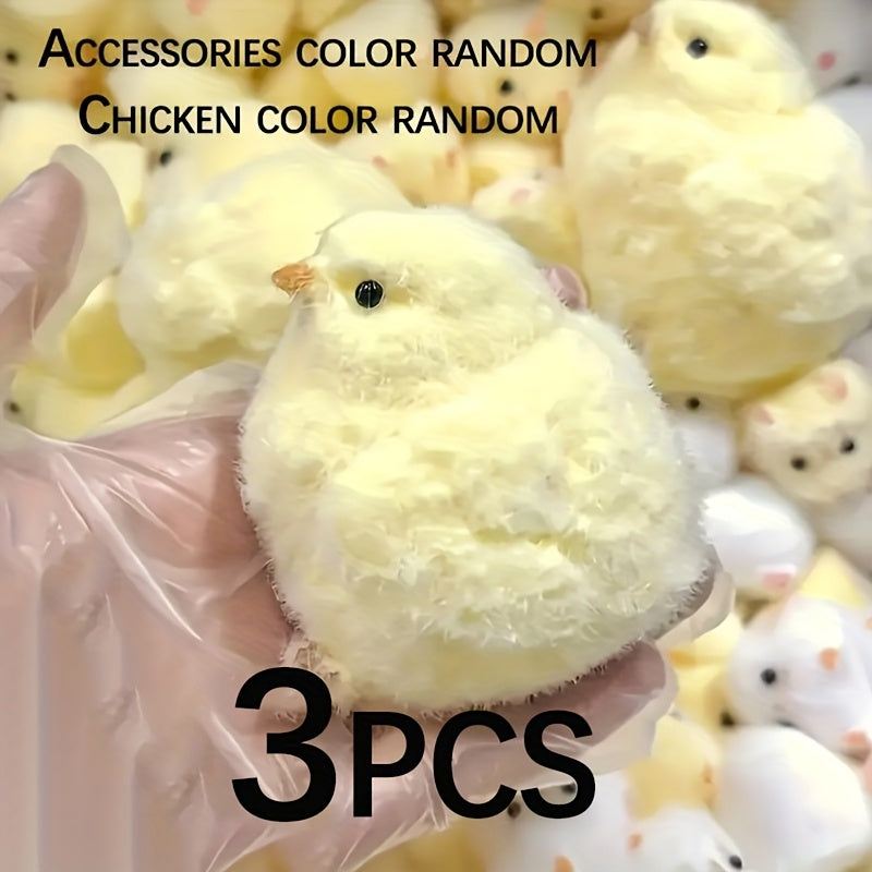 Chick Plush Chicken Halloween Christmas Relief Squeeze Toy