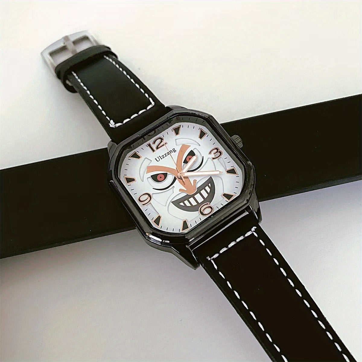 Creative Clown Series Square Wrist Watch