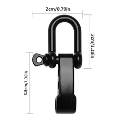 Adjustable U-Shaped Metal Bracelet Accessory