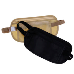 2Colors Invisible Travel Waist Packs Waist Pouch Hidden Security Wallet