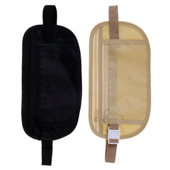 2Colors Invisible Travel Waist Packs Waist Pouch Hidden Security Wallet
