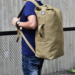 Canvas Travel Duffle Bags - Large Capacity Backpacks