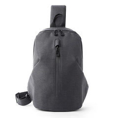 2PCS Chest Bag Men Multifunction Crossbody Bags Travel Shoulder Bag Water Repell