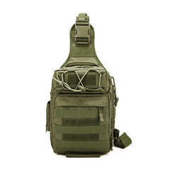 2PCS Unisex Nylon Chest Shoulder Bag Tactical Sling Pack