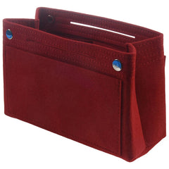 2Pc Multifunction Handbag Organizer Purse Insert Bag with Makeup Bag