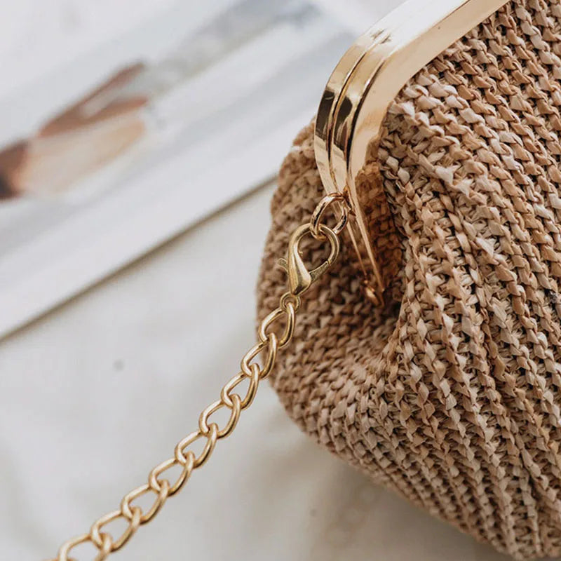 2Pcs Small Crossbody Boho Bags for Women Evening Clutch Bags Hasp Ladies Handbag