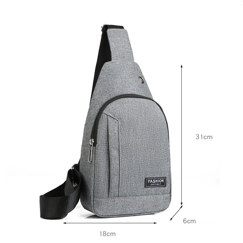 Wear-Resistant Outdoor Travel Oxford Chest Pack