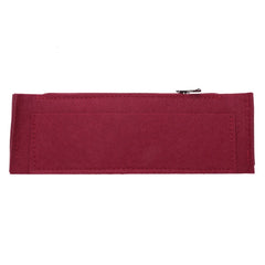 Makeup Bag Cosmetic Cases Felt Bag Organizer Red M