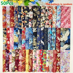 100pcs 50pcs 10 3 9 3 9in Bronzing DIY Cloth Doll Fabric