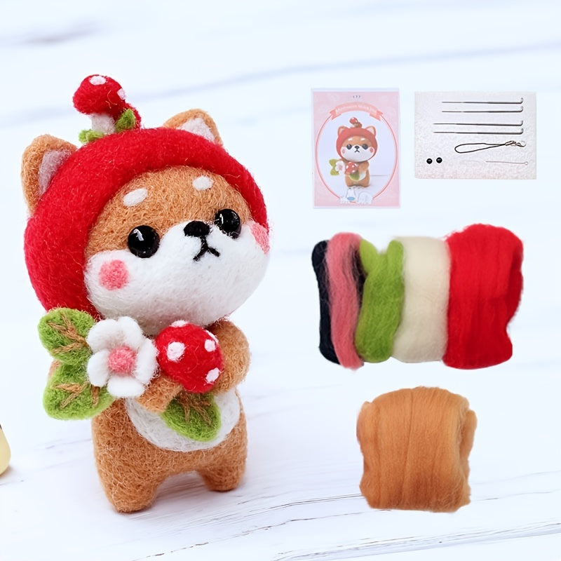 Needle Felting Beginner Kit Animals Wool Felting Kits