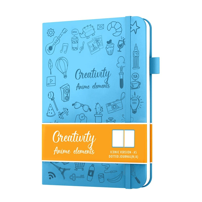 A5 Creative Dot Grid Notebook with 100 Sheets