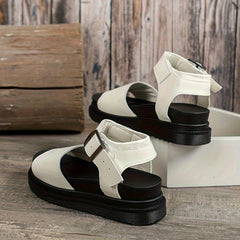 Women's Open Toe Beach Sandals Anti Slip Thick Bottom Outdoor Shoes