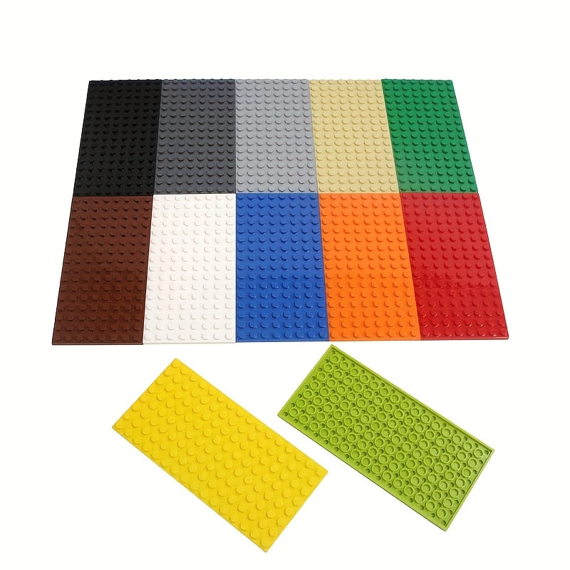 5 Pack Small Particle Building Blocks 8x16 Hole Classic Bricks DIY Set