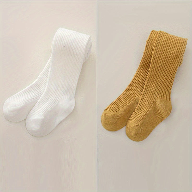 Girls Kids Pantyhose Plain Leggings Breathable Comfy Children's Pantyhose