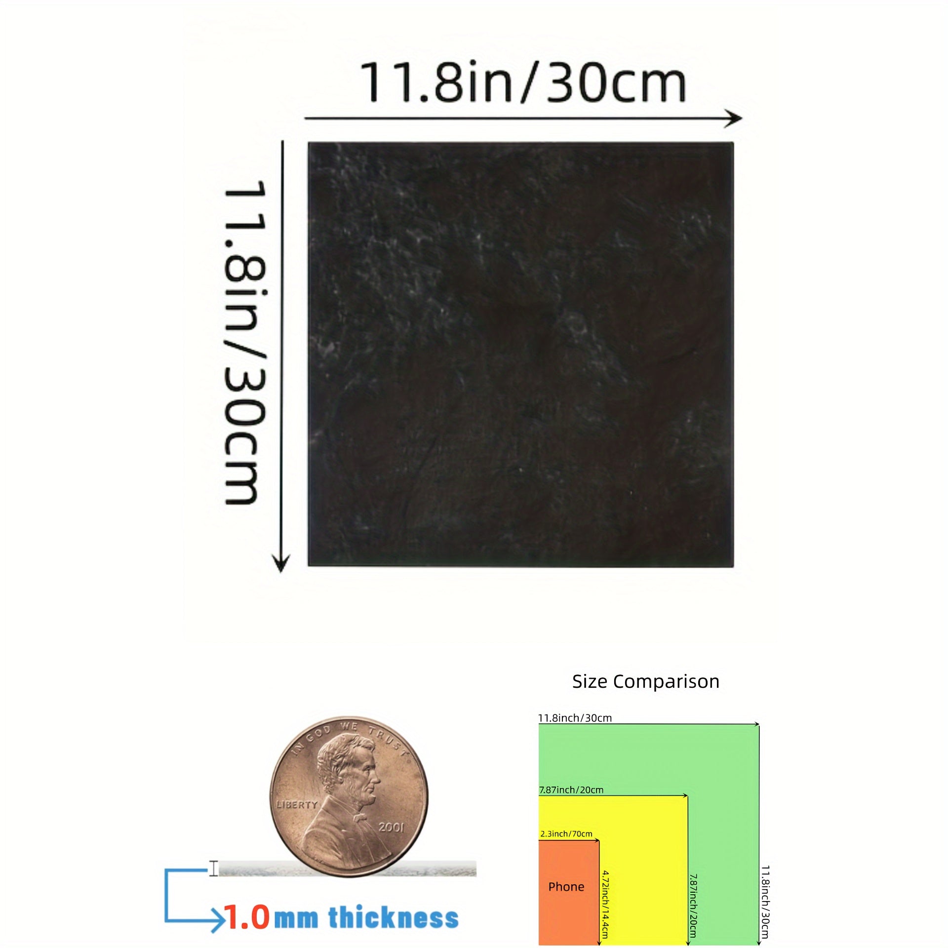 Waterproof Marble Peel and Stick Floor Tiles - Easy to Install