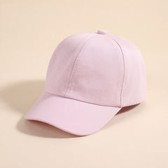 Girls Casual Baseball Cap Adjustable UV Protection Cap