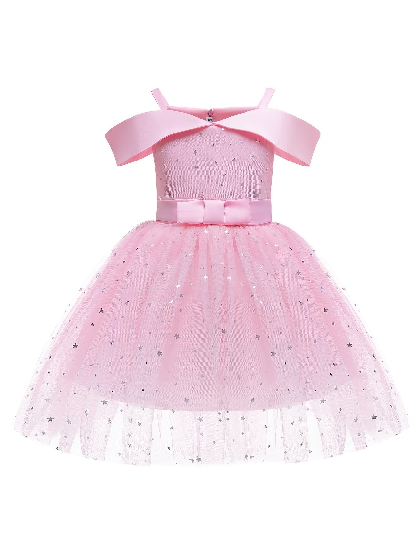 Toddler Girls Paillette Princess Dress Pageant Gown